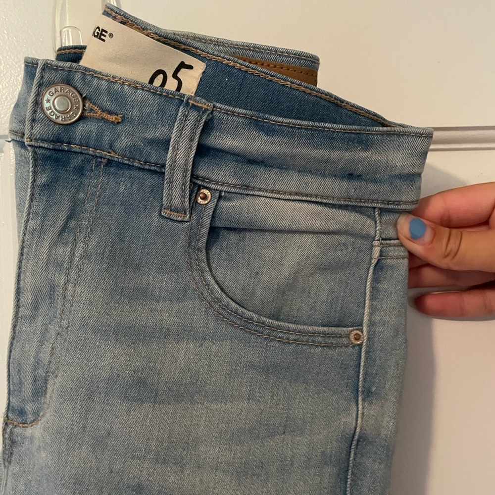 Garage light wash jeans